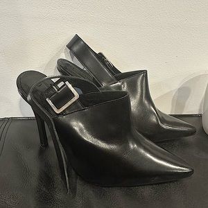 Never worn top shop sling back heels size 37